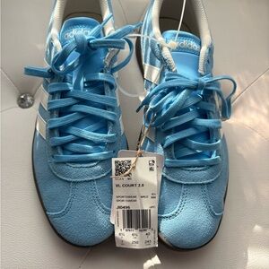 adidas Light Blue Athletic Shoes